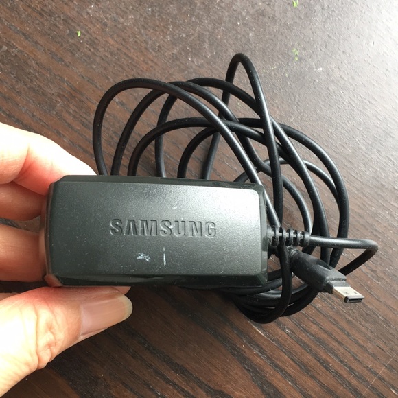 SAMSUNG Cell Phone Travel Wall Charger black S20-pin connector Adapter - Picture 3 of 8